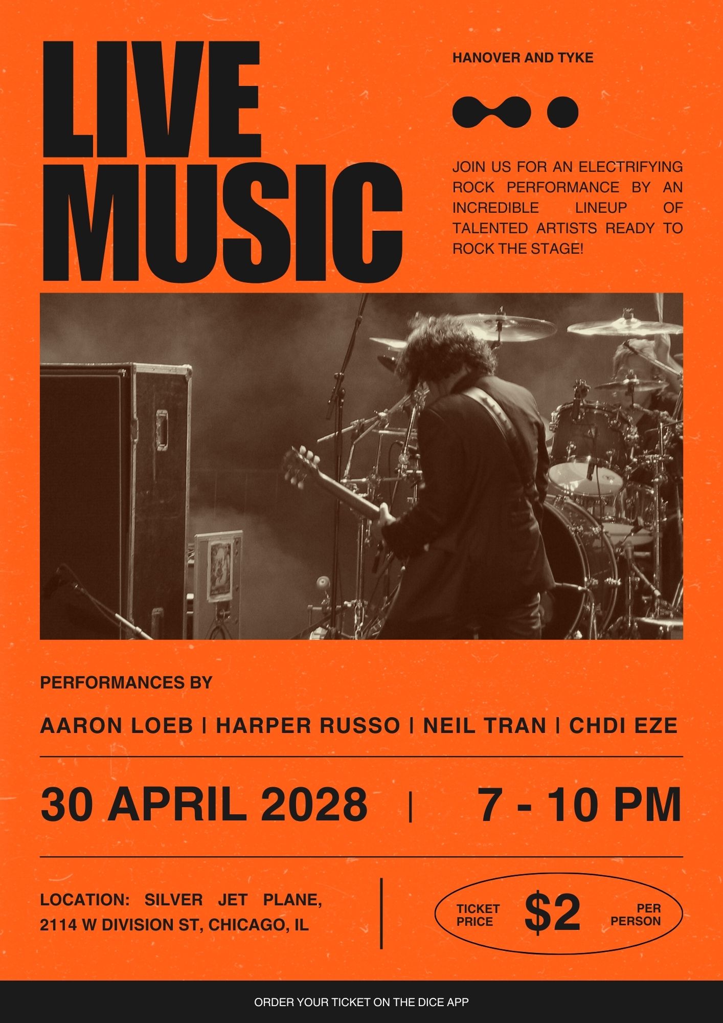 Monday event poster